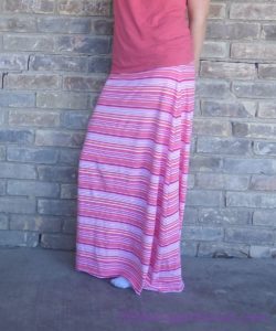 DIY Sew a Maxi Skirt From a Sheet