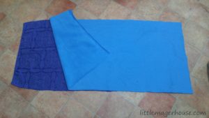 How To Sew A Shofar Bag With Drawstring Closure and Padded Strap