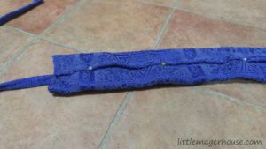 How To Sew A Shofar Bag With Drawstring Closure and Padded Strap