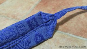How To Sew A Shofar Bag With Drawstring Closure and Padded Strap