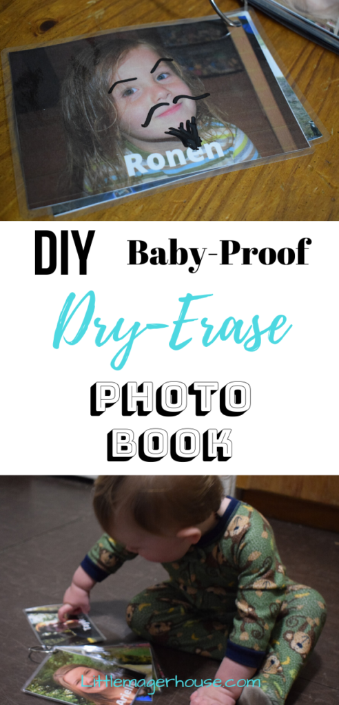 DIY Baby-Proof Dry-Erase Photo Album