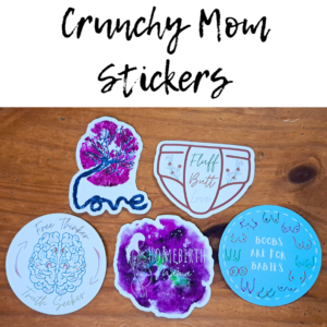crunchy mom stickers
