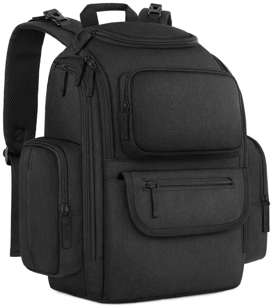 black diaper bag backpack